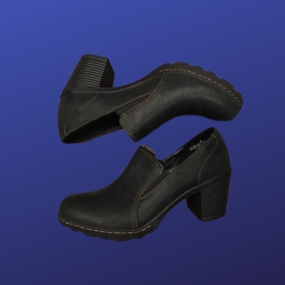 MERONA Ankle Booties, DISTRESSED BLACK, Women’s Size 9